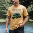 Monster Truck Dad Family Matching Monster Truck Lovers Men's Comfort Colors T-Shirt Mustard Monster Truck Dad Family Matching Monster Truck Lovers Men's Comfort Colors T-Shirt Mustard
