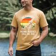 Motorcycle Dad Dirt Bike Shirt Motocross Riding Buddies Men's Comfort Colors T-Shirt Mustard