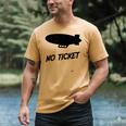 No Ticket Jones 80's Nostalgia Men's Comfort Colors T-Shirt Mustard No Ticket Jones 80's Nostalgia Men's Comfort Colors T-Shirt Mustard