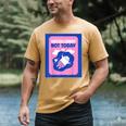 Not Today Cool Fun Cute Introvert Cat Character Men's Comfort Colors T-Shirt Mustard Not Today Cool Fun Cute Introvert Cat Character Men's Comfort Colors T-Shirt Mustard