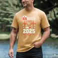 Nurse Earned It 2025 Nurse Graduation RN LPN Class Of 2025 Men's Comfort Colors T-Shirt Mustard