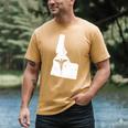 ON Nurse T Shirt Nurse Graduation Idaho Men's Comfort Colors T-Shirt Mustard