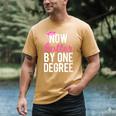 One Degree Hotter Class Of 2018 Graduation T-Shirt Men's Comfort Colors T-Shirt Mustard