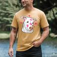 Pitbull Love Pitbull Moms Dads Men's Comfort Colors T-Shirt Mustard Pitbull Love Pitbull Moms Dads Men's Comfort Colors T-Shirt Mustard