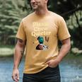 Please Chew Quieter Introvert Duck Lover Men's Comfort Colors T-Shirt Mustard