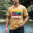 Please Be Patient With Me I'm From The 1900s Cool Dad Premium Men's Comfort Colors T-Shirt Mustard
