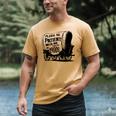 Please Be Patient With Me I'm From The 1900s Covered Wagon Men's Comfort Colors T-Shirt Mustard