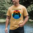 Pre-School Level Complete Graduation Video Gamer Preschool T Men's Comfort Colors T-Shirt Mustard