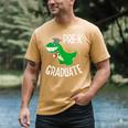 Preschool Graduation Preschooler Dinosaur Pre-K Dino Kids Men's Comfort Colors T-Shirt Mustard