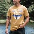 Proud Dad Of a Deputy Sheriff Deputy Sheriff Men's Comfort Colors T-Shirt Mustard