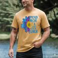 Proud Mom Of a 2022 Senior Shirt Graduation 2022 Women's Men's Comfort Colors T-Shirt Mustard