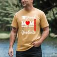 Proud Mom Of a Class Of 2025 Graduate Senior Mom Graduation Men's Comfort Colors T-Shirt Mustard