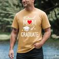 Proud Mom Of A High School Graduation Senior Mom Shirt Men's Comfort Colors T-Shirt Mustard