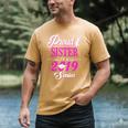 Proud SISTER Of A Class 2019 Senior Tshirt Graduation Men's Comfort Colors T-Shirt Mustard