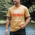 Proud Stepmom Of a 2019 Senior Graduation Family Men's Comfort Colors T-Shirt Mustard