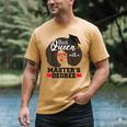 Queen Masters Degree Graduation Social Work MSW MPH Men's Comfort Colors T-Shirt Mustard