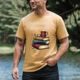 Reading 6 7 Nights Meme English Teacher Bookworm Books Men's Comfort Colors T-Shirt Mustard