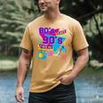 Retro 1980s 80's Baby 1990s 90's Made Me Nostalgia Birthday Men's Comfort Colors T-Shirt Mustard