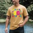 Retro 80's Costume 80s Nostalgia Party Men's Comfort Colors T-Shirt Mustard