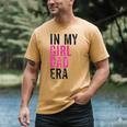 Retro In My Dad Girl Era Father's Day Christmas Men's Comfort Colors T-Shirt Mustard