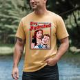 Retro Vampire Book Cover Style Stay Hydrated Halloween Men's Comfort Colors T-Shirt Mustard Retro Vampire Book Cover Style Stay Hydrated Halloween Men's Comfort Colors T-Shirt Mustard