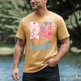 You RN Good Hands Cute Nurse Nursing Student Graduation Men's Comfort Colors T-Shirt Mustard