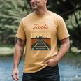 Rust Belt Midwest Nostalgia Steel Town Working Class Pride Men's Comfort Colors T-Shirt Mustard