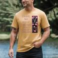 Saying Psychological Thriller Book Reader Lover Men's Comfort Colors T-Shirt Mustard Saying Psychological Thriller Book Reader Lover Men's Comfort Colors T-Shirt Mustard