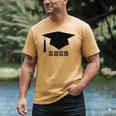 SENIOR 2025 Cute Graduation Class Of 2025 Graduate Men's Comfort Colors T-Shirt Mustard