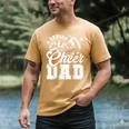 Senior Cheer Dad 2026 Proud Cheerleader Dad Class Of 2026 Men's Comfort Colors T-Shirt Mustard Senior Cheer Dad 2026 Proud Cheerleader Dad Class Of 2026 Men's Comfort Colors T-Shirt Mustard