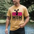 Senior Cheerleader Mom Cheer Class Of 2025 Graduation Women Men's Comfort Colors T-Shirt Mustard