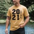 Senior Class Of 2021 Graduation High School College Men's Comfort Colors T-Shirt Mustard