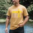 Senior Class Of 2023 Sunflower Graduation Seniors 23 Men's Comfort Colors T-Shirt Mustard