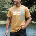 Senior Graduation Class Of 2023 Cute Senior 2023 Men's Comfort Colors T-Shirt Mustard