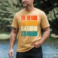 In My Sigma Dad Era Meme Alpha Male Slang Daddy Men's Comfort Colors T-Shirt Mustard