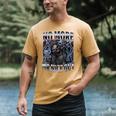 Skeleton No More Mr Nice Guy Meme Men Dad Papa Men's Comfort Colors T-Shirt Mustard
