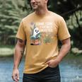Social Anxiety Introvert Nervous Awkward Socially Men's Comfort Colors T-Shirt Mustard