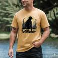 Spaghetti Western Cowboy Culture Classic Western Nostalgia Men's Comfort Colors T-Shirt Mustard