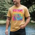 Straight Outta 8th Grade Great Graduation Eighth Grade Men's Comfort Colors T-Shirt Mustard