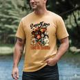 Support Your Local Trick Or Treaters Retro Spooky Nostalgia Men's Comfort Colors T-Shirt Mustard
