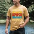 I Survived My Husband's Master's Degree Graduation Men's Comfort Colors T-Shirt Mustard