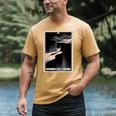 Tarot Cards Guide Book Esoteric Mysticism Clothing The Fool Tarot Card -Adults & Kids Small Short Sleeve Crew Neck Classic Fit Men's Comfort Colors T-Shirt Mustard