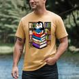 Teacher Librarian Kawaii Penguin Book Lover Penguin Men's Comfort Colors T-Shirt Mustard Teacher Librarian Kawaii Penguin Book Lover Penguin Men's Comfort Colors T-Shirt Mustard