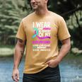 Teal & Purple In Memory Of My Girlfriend Suicide Prevention Men's Comfort Colors T-Shirt Mustard Teal & Purple In Memory Of My Girlfriend Suicide Prevention Men's Comfort Colors T-Shirt Mustard