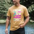 Teal & Purple In Memory Of My Grandma Suicide Prevention Men's Comfort Colors T-Shirt Mustard Teal & Purple In Memory Of My Grandma Suicide Prevention Men's Comfort Colors T-Shirt Mustard