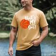 That's My Son Basketball Lovers For Mom Or Dad Men's Comfort Colors T-Shirt Mustard That's My Son Basketball Lovers For Mom Or Dad Men's Comfort Colors T-Shirt Mustard