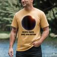 Total Solar Eclipse April 2024 Sky Watcher Memory Men's Comfort Colors T-Shirt Mustard Total Solar Eclipse April 2024 Sky Watcher Memory Men's Comfort Colors T-Shirt Mustard