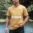 Twenty 2026 Class Of 26 Seniors Back To School Graduation Men's Comfort Colors T-Shirt Mustard