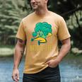Vegetable Word Game Dad Joke Brocco-Lee Broccoli Men's Comfort Colors T-Shirt Mustard Vegetable Word Game Dad Joke Brocco-Lee Broccoli Men's Comfort Colors T-Shirt Mustard