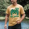 I Wear Green In Memory Of My Mom Liver Cancer Awareness Day Men's Comfort Colors T-Shirt Mustard